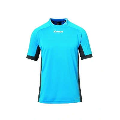 Abbildung von Kempa Prime Sport Tshirt für Kinder, Größe: 128, Kempablau anthra