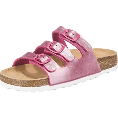 Abbildung von Pantolette rosa Mädchen Slipper Bioline Star