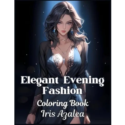 Abbildung von Elegant Women&#039;s Evening Fashion Coloring book for Adults and Teens 50 Detailed Images to Unwind &amp; Inspire Creativity: Adult Men, ... explore creativity, focus relaxation