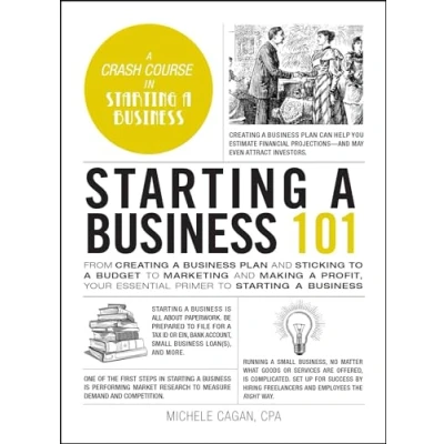 Abbildung von Starting a Business 101: From Creating Plan and Sticking to Budget Marketing Making Profit, Your Essential Primer (Adams 101 Series)