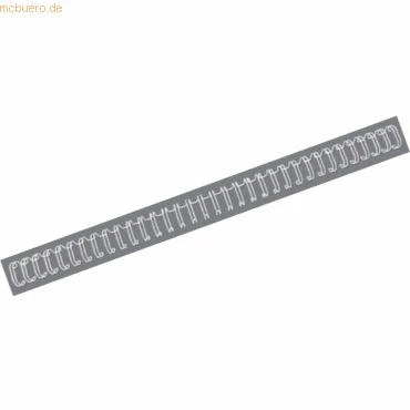 Abbildung von GBC Drahtbinderücken WireBind A4 Nr. 4 6,3mm VE=250 Stück weiß