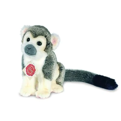 Abbildung von Teddy Hermann® Kuscheltier Äffchen grau sitzend, 17 cm