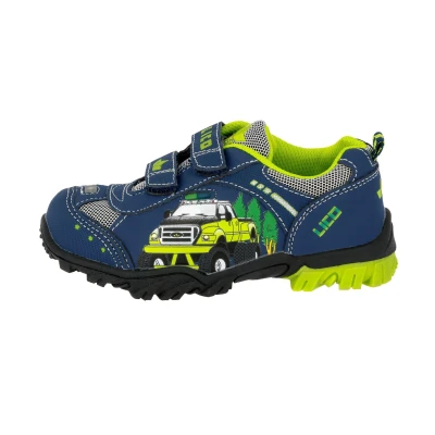 Abbildung von LICO Klettschuh für Kinder, Größe: 25, Marine/lemon Schuhe