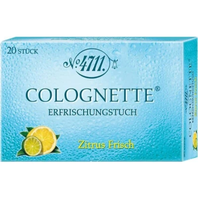 Abbildung von 4711 Echt K&ouml;lnisch Wasser Colognette Erfrischungst&uuml;cher 20 Stk.