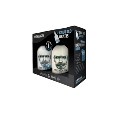 Abbildung von KNUT HANSEN DRY GIN Knaller Aktion Weltweit ausgezeichnet 0,5L + 0,0% GRATIS