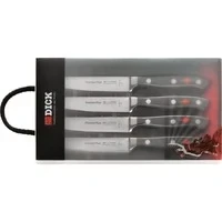 Abbildung von F. DICK Premier Plus Steakmesser Set 4 teilig (4 Steakmesser, ergonomischer Griff, Klinge aus X50CrMoV15, Besteck Set) 81093000