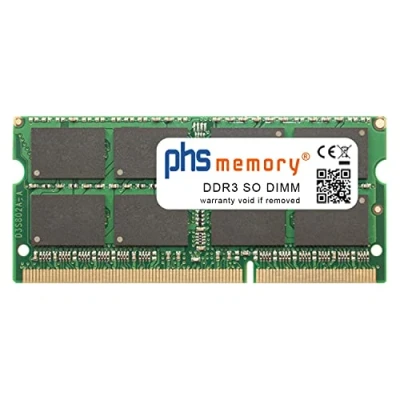 Abbildung von PHS memory 8GB RAM Speicher passend für TerraMaster F2 421 DDR3 SO DIMM 1600MHz PC3L 12800S