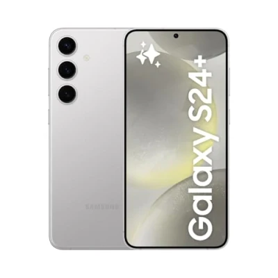 Abbildung von Samsung Galaxy S24+ AI Smartphone, Android Handy ohne Vertrag, 12 GB RAM, 256 Speicher, 50 MP Kamera, Lange Akkulaufzeit, Marble Gray, 3 Jahre Herstellergarantie