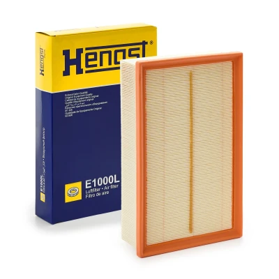 Abbildung von HENGST FILTER E1126L Luftfilter 77 177 291 Filtereinsatz VOLKSWAGEN: Golf 7 Variant, Schrägheck, VIII AUDI: A3 Sportback