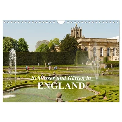 Abbildung von Schlösser und Gärten in England (Wandkalender 2025 DIN A4 quer), CALVENDO Monatskalender