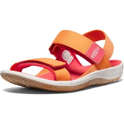 Abbildung von KEEN Unisex Kinder Elle Backstrap Slingback Sandalen, Tangerine Cayenne, 38 EU