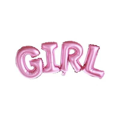 Abbildung von PartyDeco FB7M 081, Toy balloon, Folie, Pink, Mottoparty, Brief, Englisch