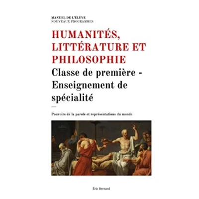 Abbildung von Humanités Littérature et Philosophie: Classe de première Enseignement spécialité