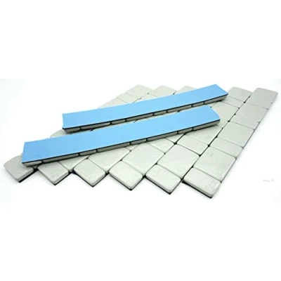 Abbildung von Felgenfactory 480g Auswuchtgewichte Silber 8x60g Riegel 5g+10g Aufteilung