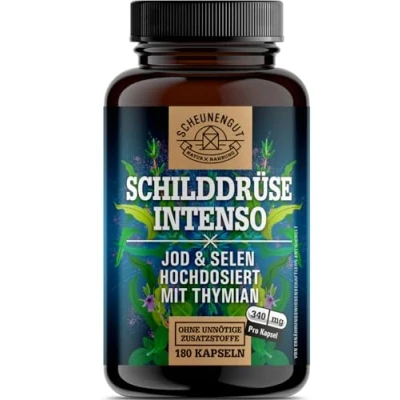 Abbildung von Scheunengut® SCHILDDRÜSE INTENSO Jod Selen Komplex 180 St