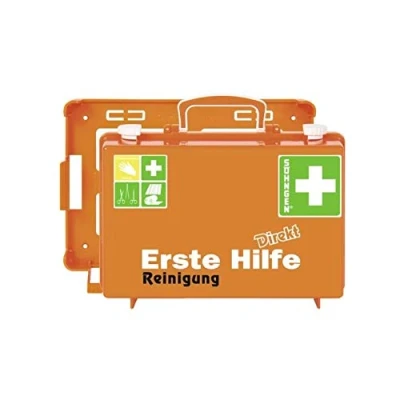 Abbildung von Söhngen Erste Hilfe Koffer Direkt Reinigung orange