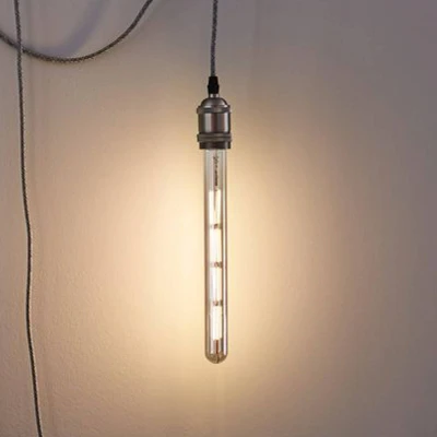 Abbildung von Paulmann 28832 LED Lampe 1879 Stab 806lm 8,8 W dimmbar Warmweiß Rauchglas Leuchtmittel Beleuchtungssystem 2700 K E27