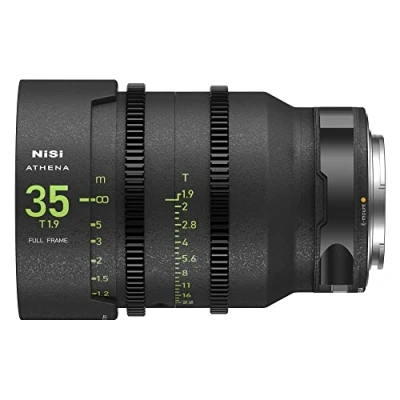 Abbildung von NiSi Athena 35mm T1,9 Prime Cine Objektiv Vollformatobjektiv für Sony E Mount