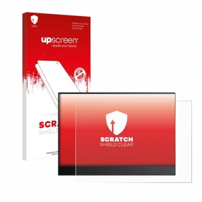 Abbildung von upscreen Schutzfolie für Lenovo ThinkVision M14t Gen 2 Kristall klar, Kratzschutz, Anti Fingerprint