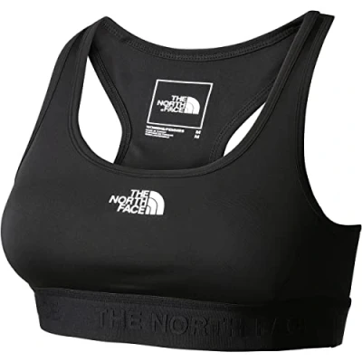 Abbildung von The North Face TECH BRA Sportbh mit mittlerer Stützkraft, Damen, Größe: Medium, Tnf black