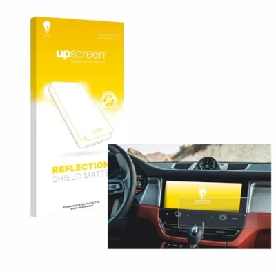 Abbildung von upscreen Entspiegelungs Schutzfolie für Porsche Macan 2023 Displayschutz Folie Matt [Anti Reflex, Anti Fingerprint]