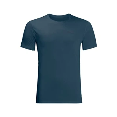 Abbildung von Jack Wolfskin Prelight Sport Tshirt, Herren, Größe: Small, Dark sea