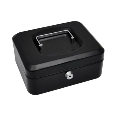 Abbildung von pavo 8011827 Geldkassette, schwarz, Maáe: (B)150 x (T)115 (H)80 mm