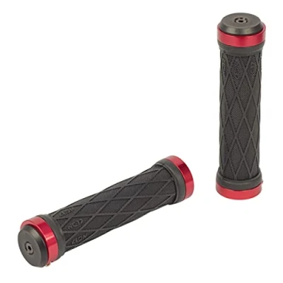 Abbildung von NC 17 Fahrradgriff Lenkergriff Lock On Fahrrad Lenkergriffe Take Control II S Pro, (28 mm) Rot/Schwarz, 28 mm Durchmesser, 6298