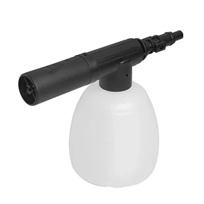 Abbildung von WORX WA4036 Hydroshot Foam Schaumdüse perfekt für die Auto , Terrasse &amp; Einfahrtreinigung transparenter Behälter, kompatibel Hochdruckreiniger Modelle WG620/WG625/WG630/WG633