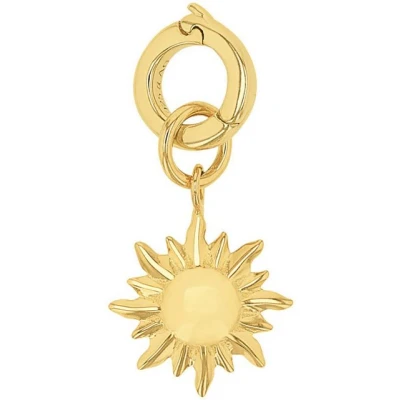Abbildung von amor Sonne Charm goldcoloured, Damen, Größe: One Size, Gold coloured
