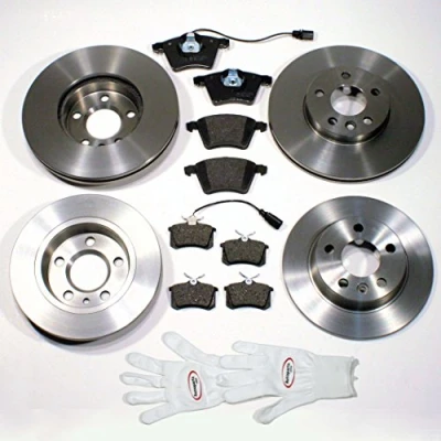 Abbildung von Autoparts Online Set 60002179 Bremsscheiben Bremsen + Bremsbeläge vorne hinten