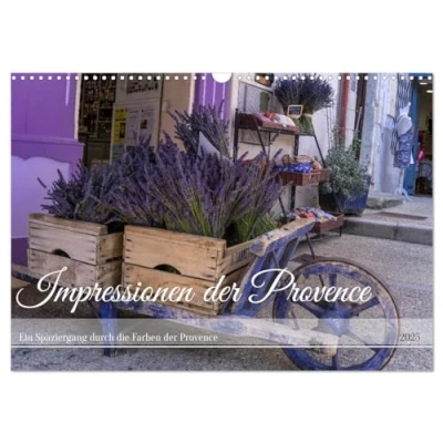 Abbildung von Impressionen der Provence (Wandkalender 2025 DIN A3 quer), CALVENDO Monatskalender
