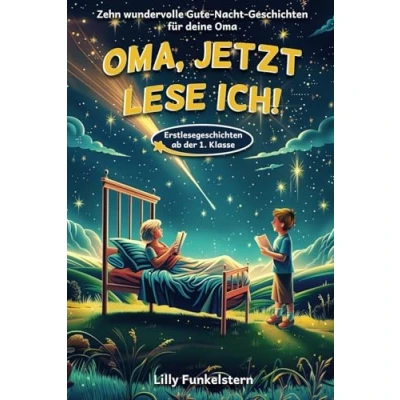 Abbildung von Oma, jetzt lese ich!: Dein Kind liest dir die Gute Nacht Geschichten vor Für Erstleser ab der 1. Klasse geeignet mit Kapiteleinteilung