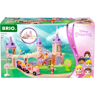 Abbildung von BRIO 33312 Disney Princess Traumschloss Eisenbahn Set