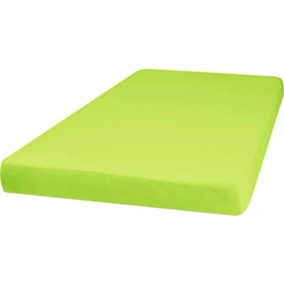 Abbildung von Playshoes 770320 29 Jersey Spannbettlaken, Wasserdicht und Atmungsaktiv, 60 x 120 cm, grün, grün