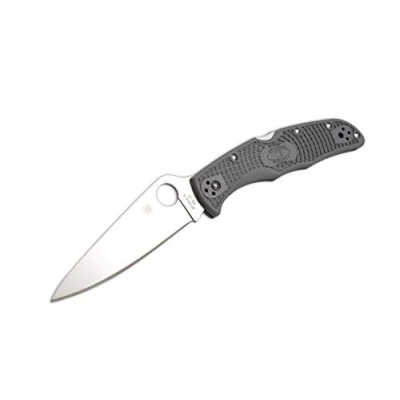 Abbildung von Spyderco C10FPGY Unisex Erwachsene Taschenmesser Endura Flat Ground Grau, 21.5 ,