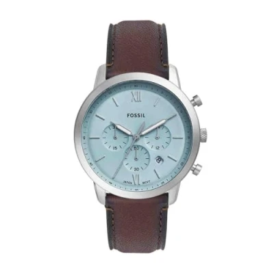 Abbildung von Fossil Traditional Neutra Uhr, Herren, Größe: One Size, Brown