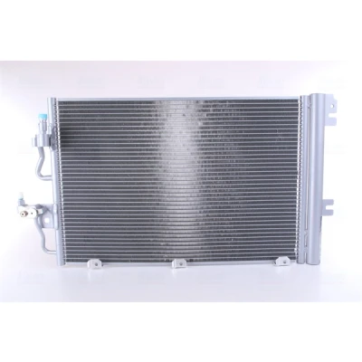 Abbildung von NISSENS 94767 Klimakondensator mit Trockner Aluminium 585 R 134a OPEL: Astra H Schrägheck, Caravan, Zafira B
