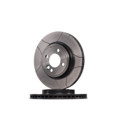 Abbildung von BREMBO MAX LINE 09.8655.75 Bremsscheibe 276 22 4 geschlitzt, innenbelüftet beschichtet hochgekohlt MINI: Schrägheck, Cabrio
