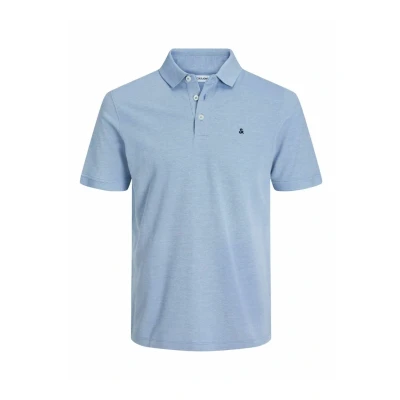 Abbildung von Jack &amp; Jones Epaulos SS NOOS Poloshirt, Herren, Größe: Small, Pacific coast