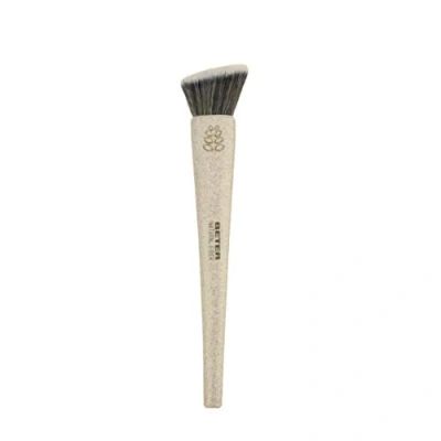 Abbildung von Brocha Maquillaje Flat Top Kabuki Natural Fiber Beige