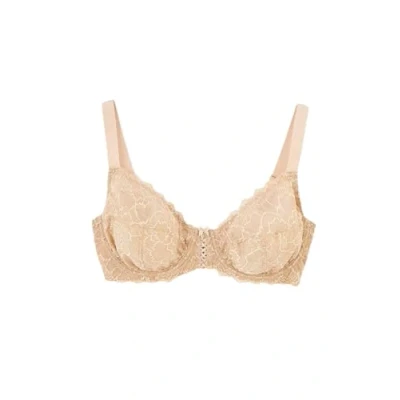 Abbildung von Dagi Women&#039;s Nude Underwire Fixed Strap Bra, Nude,95C