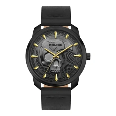 Abbildung von Police Analog Quarz Uhr, Herren, Größe: One Size, Schwarz