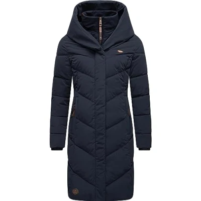 Abbildung von Ragwear Natalka Wintermantel, Damen, Größe: Small, Navy