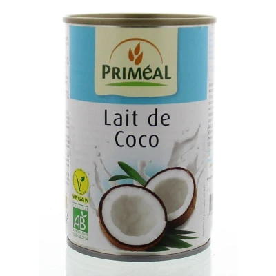 Abbildung von Primeal Bio Kokosmilch 400ml Vegan Ohne Zusatzstoffe