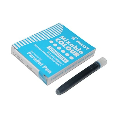 Abbildung von Pilot Füllhalterpatrone IC P für Parallel Pen hellblau