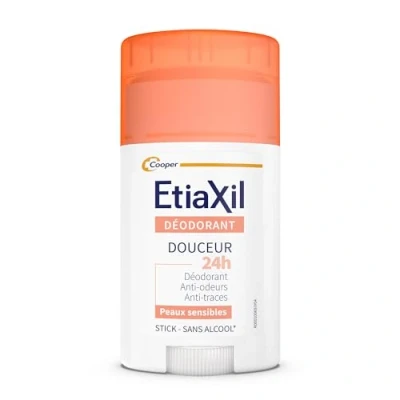 Abbildung von ETIAXIL Deodorant schwitzend Achseln 48 Stunden Stick hergestellt in Frankreich 40 ml