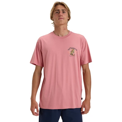 Abbildung von Billabong Lunch Break Tshirt print, Größe: Medium, Pink