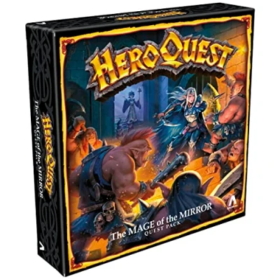 Abbildung von Avalon Hill HeroQuest the Mage of Mirror Quest, Brettspiel, Strategie, 14 Jahr(e)