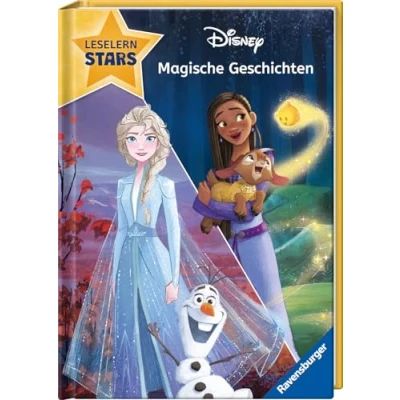 Abbildung von Disney: Magische Geschichten aus „Die Eiskönigin“ und „Wish“ Lesen lernen mit den Leselernstars Erstlesebuch Kinder ab 6 Jahren üben 1. Klasse